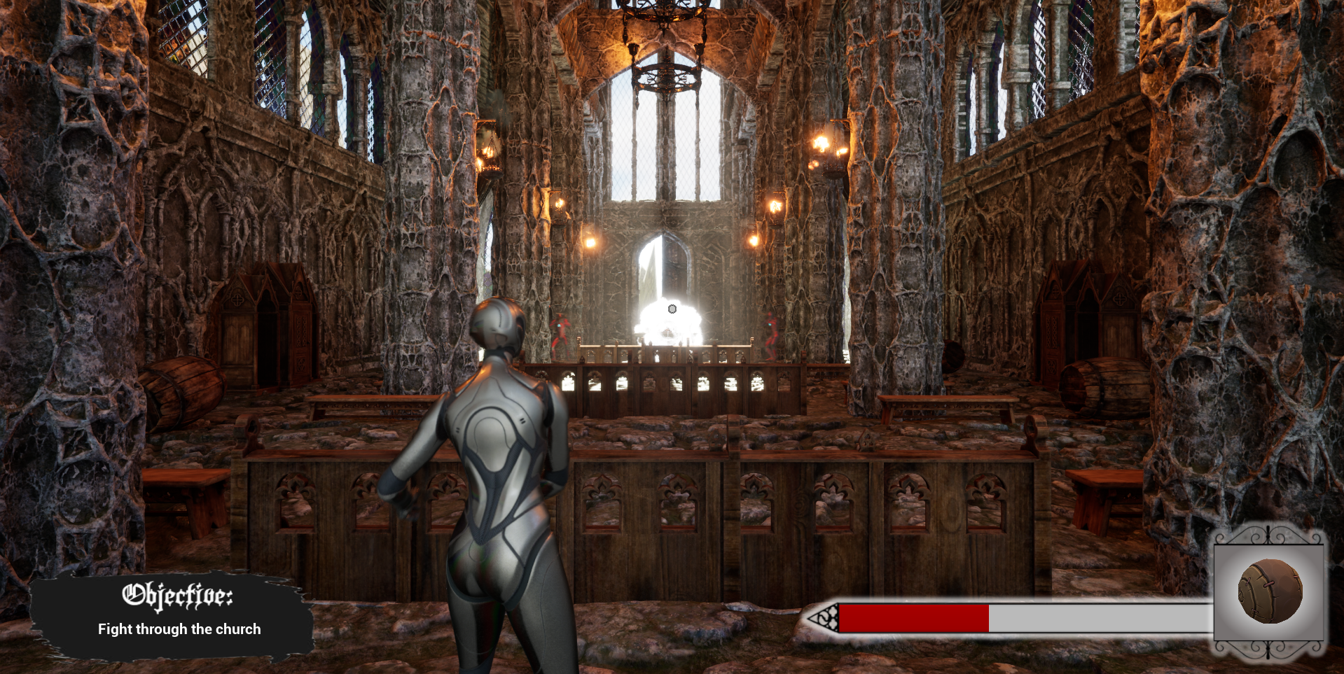 Accidental Assassin gameplay with player using secondary weapon attack