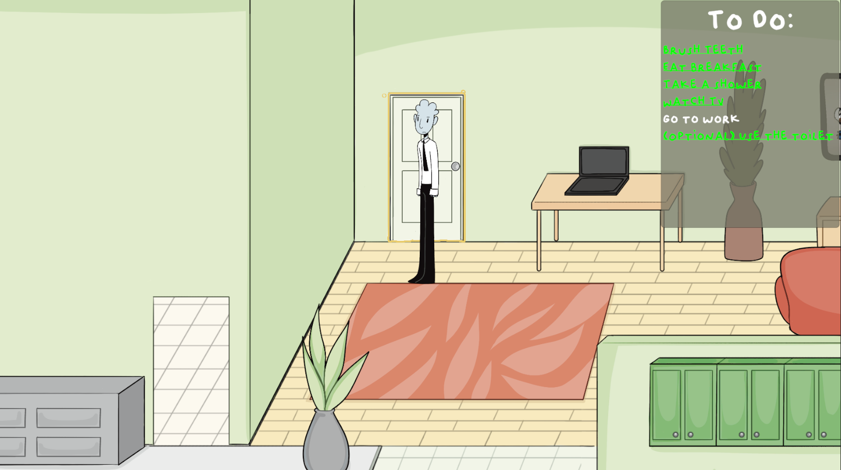 Elephant in the room Gameplay - exit task